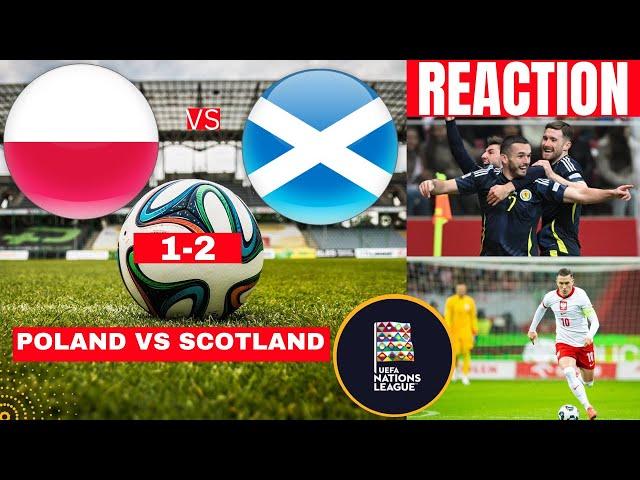 Poland vs Scotland 1-2 Live Nations League Football Match Score Commentary Highlights Direct Vivo