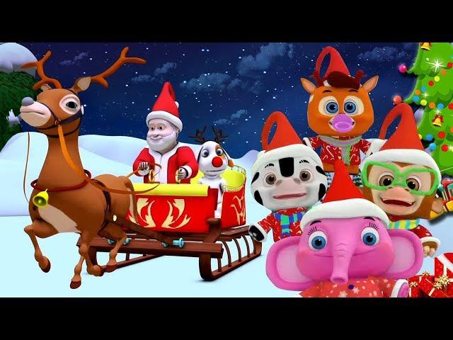 Jingle Bells | Christmas Songs Videos For Toddlers | Nursery Rhymes For Babies by Little Treehouse