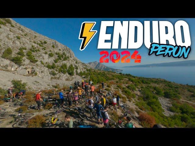 NAJJAČA KONKURENCIJA DO SAD! - Enduro Perun 2024. - eMtb & FPV