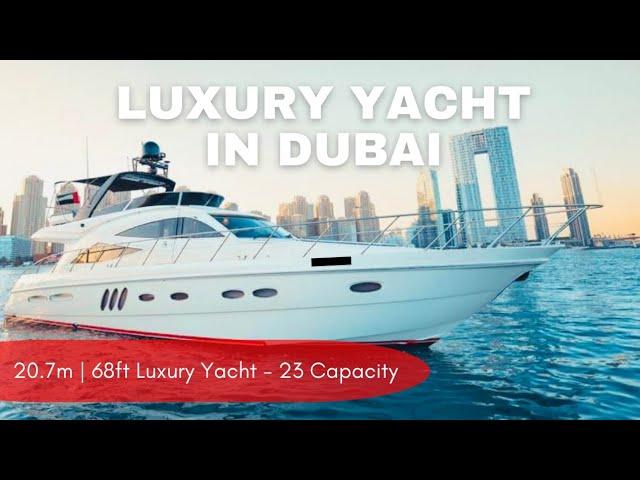 Yachting in Style: Exploring Dubai's Coastline on a 68ft Floating Heaven