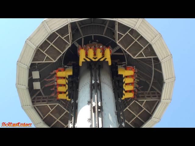 Space Vertigo Off Ride at Gardaland (full HD)