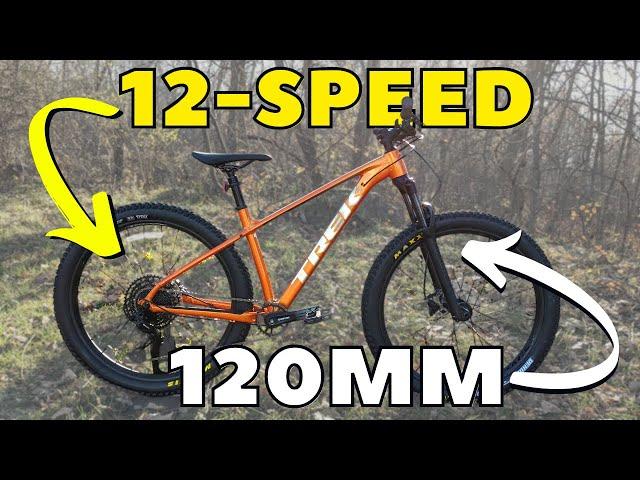 12 Speed Trail Ripper | 2021 Trek Roscoe 7 Hartail Mountain Bike Feature Review & Actual Weight