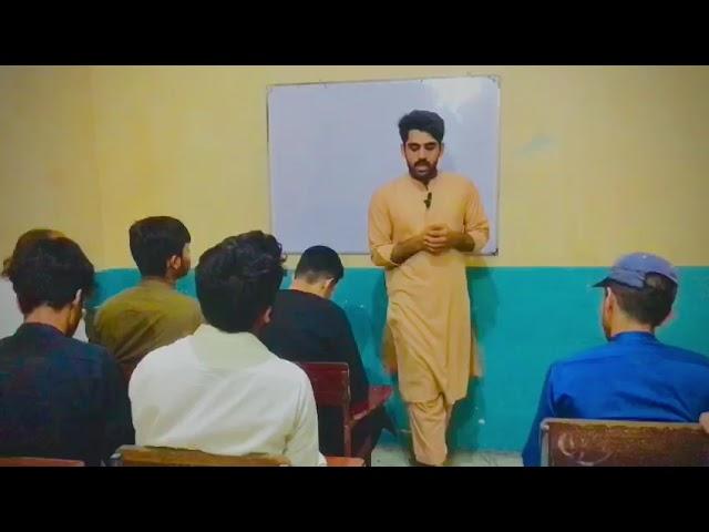 Mr. Asad khan from special conversation class Let’s appreciate him.