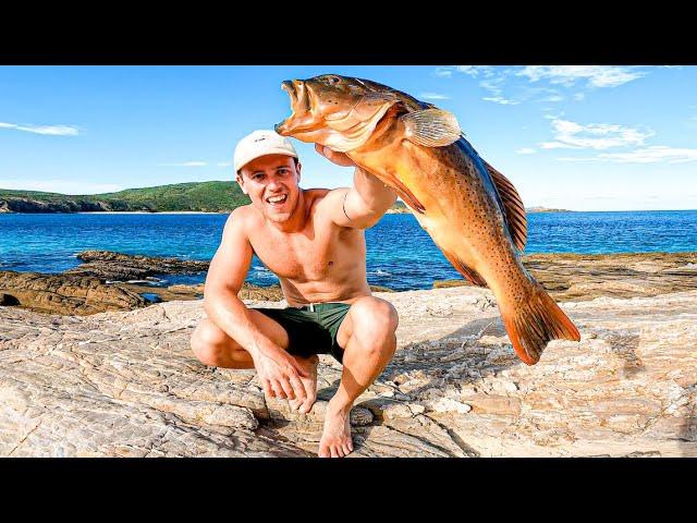 Exploring & Camping Uninhabited Islands (Catch and Cook)