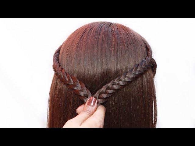 Easy Stylish hairstyle - Beautiful low pony hairstyle | hairstyle for girls | hairstyles