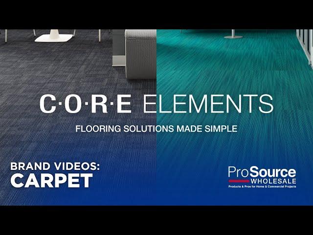 Long-Lasting Carpet by Core Elements - ProSource Wholesale®