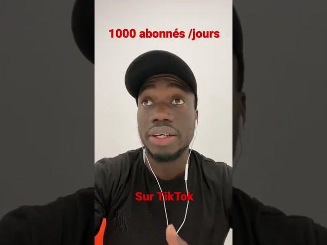 Comment avoir des abonnés facilement sur TikTok.