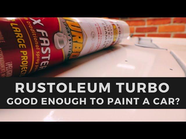 Rustoleum Turbo Paint Job Review - It works! Sorta...