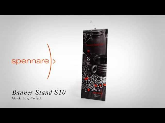 Banner Stand spennare design deluxe  S10