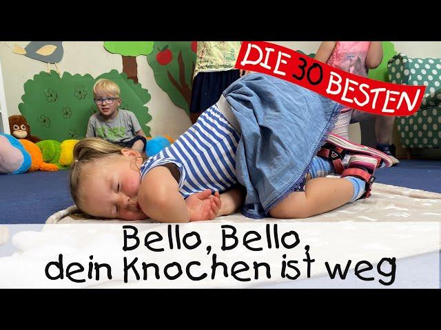  Bello, Bello, dein Knochen ist weg - Singen, Tanzen und Bewegen || Kinderlieder