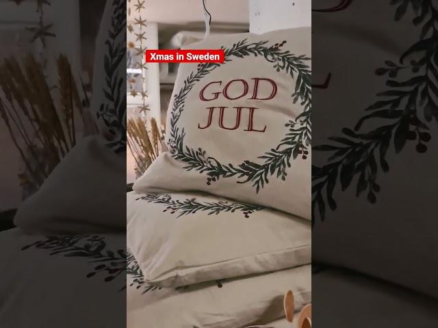 Xmas in Sweden is called Jul ⭐️ #sweden #giftideas #xmas #vlogmas2022 #day6