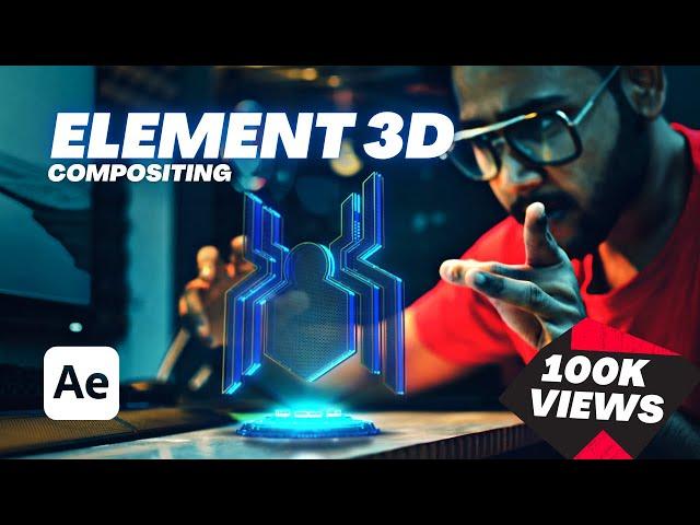 Element 3d After Effects | For Compositing | Ep - 02  @VideoCopilot