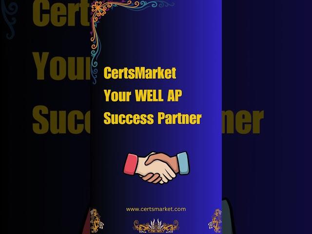 Ace Your WELL-AP Exam with CertsMarket Practice Tests and Exam Dumps #certification  #job