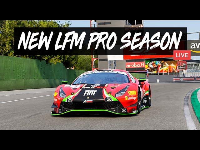 LIVE - LFM Pro Series Round 1: Imola