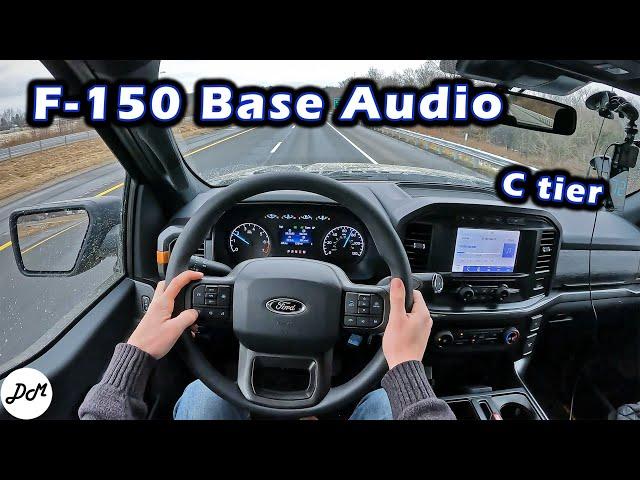 2021 Ford F-150 – Base Sound System Review | Sync 4 Apple CarPlay & Android Auto Test