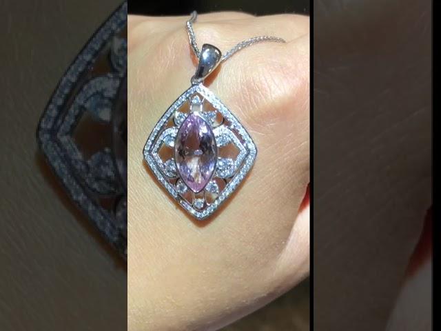 锂辉石吊坠【kunzite pendant】