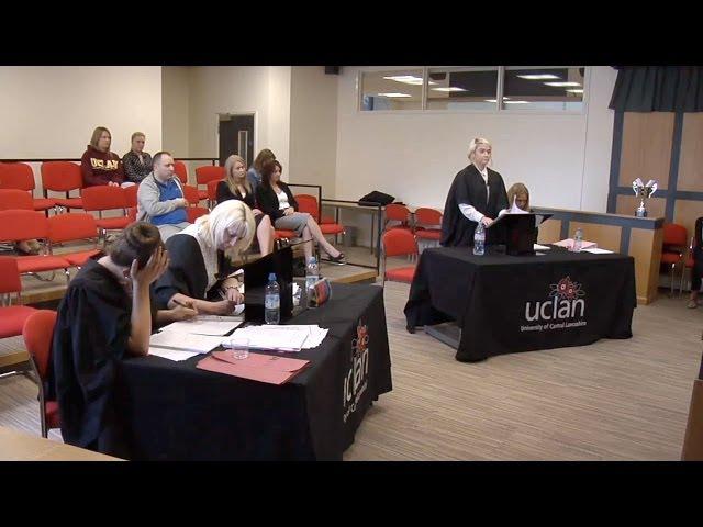 Lancashire Law School Mooting Final 2014