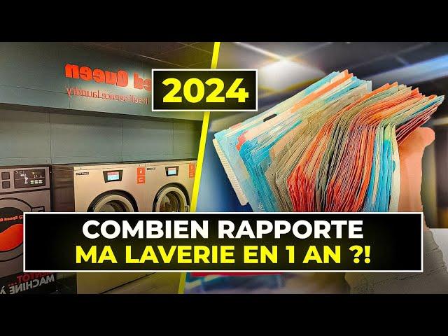 Combien Rapporte ma Laverie en 1 an ? LES CHIFFRES