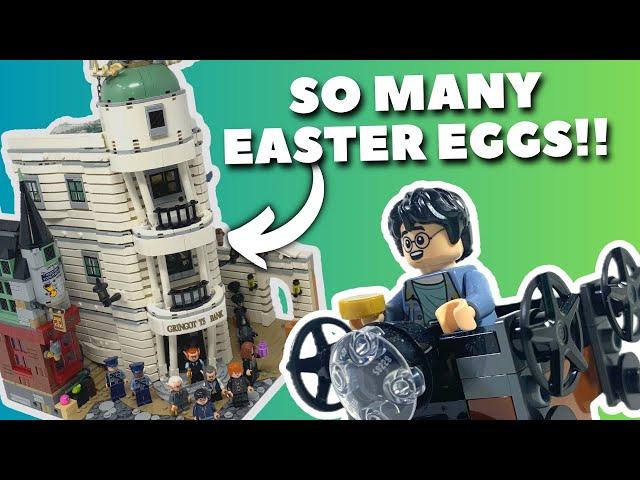 My Favorite Easter Eggs in the LEGO Gringotts Wizarding Bank