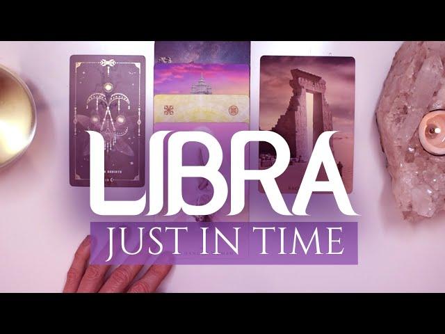 LIBRA TAROT READING | "WITHIN THE NEXT WEEK!" JUST IN TIME