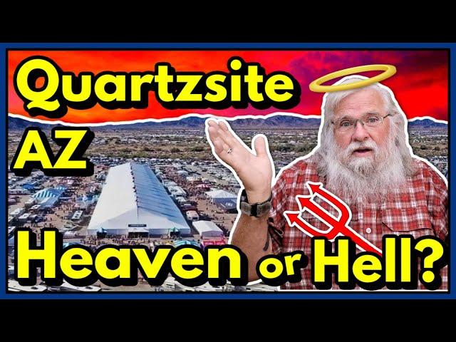 BEST Van Life Camping: 7 Reasons TO GO to QUARTZSITE, AZ and 3 Reasons NOT TO!