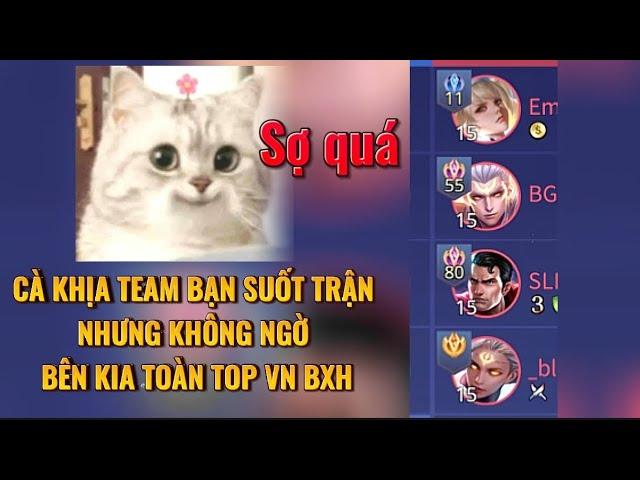 Đối đầu toàn top bxh VN Trâm anh Nata có thở được | Liên quân  | Top 1 natalya