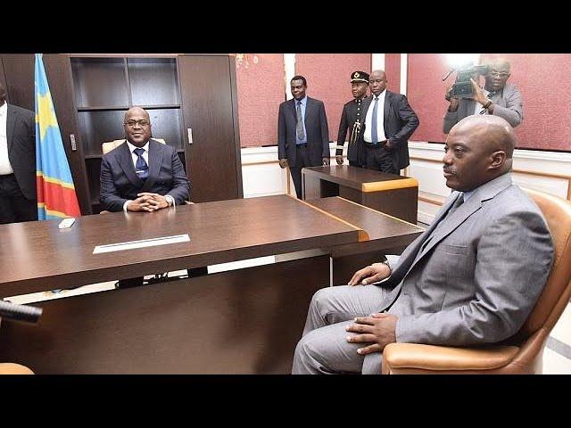 DRC president meets Kabila over coalition govt talks