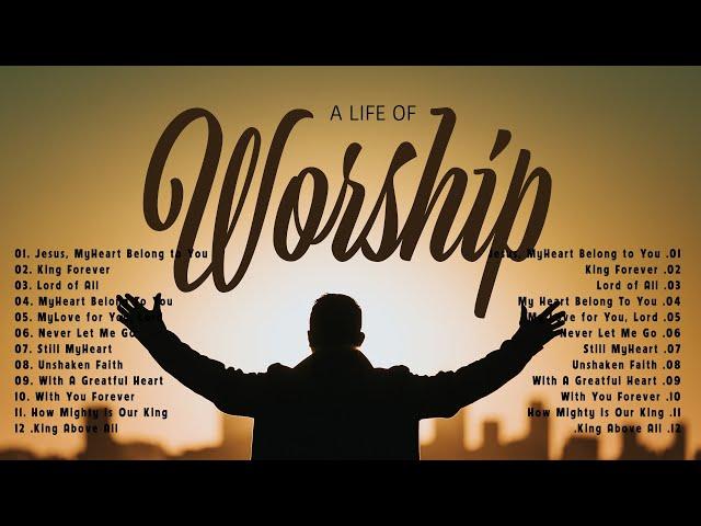 Top Praise and Worship Songs 2025 Playlist  Nonstop Christian Gospel Songs  I Surrender