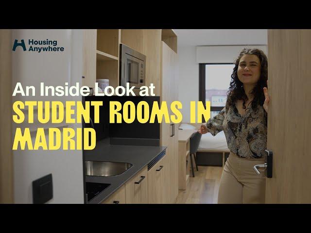 An Inside Look at Student Rooms in Madrid