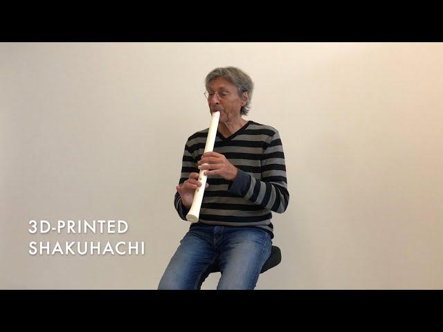 3D-Printed Shakuhachi Test