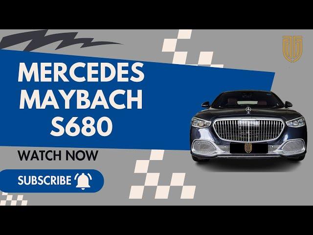 Presenting Mercedes Maybach S680 at TJ Luxury Cars | Ready for Chauffeur in Dubai