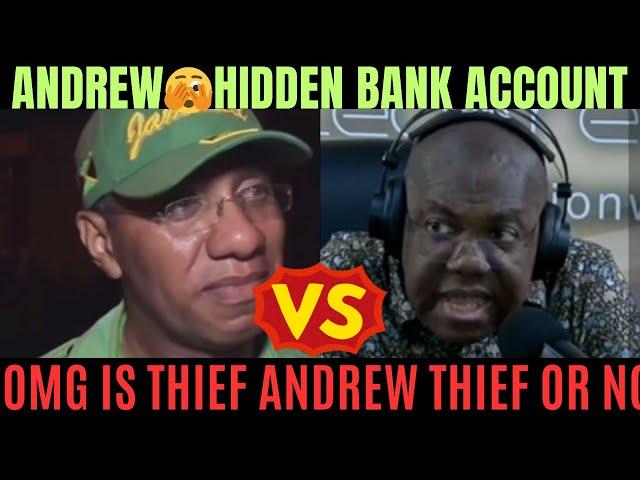 Cliff Hughes & Andrew Holness Bank Book Saga. Andrew MUST Resign. What is he Hiding. WHERE THE $