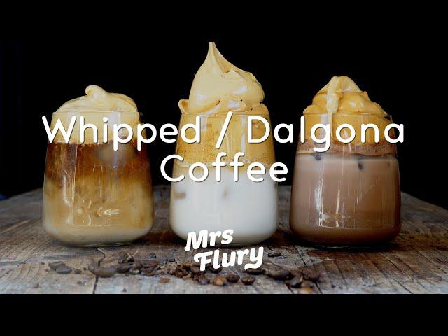 Dalgona Kaffee Rezept - der TikTok Trend Schaum-Kaffee - whipped coffee