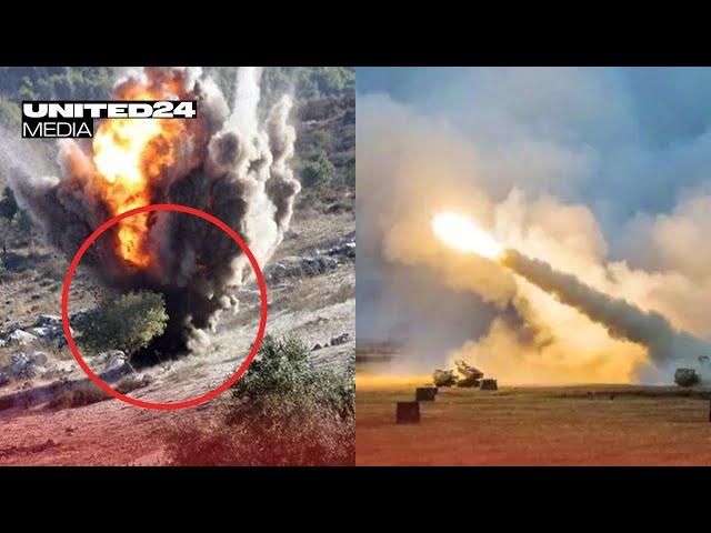 HIMARS Destroys a Huge Russian Convoy! Rare Footage of the Most Spectacular & Effective Strikes