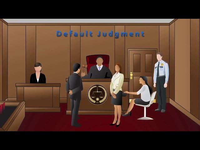 Vacating a default judgement