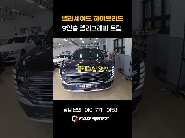 팰리세이드 하이브리드 9인승 실물 리뷰