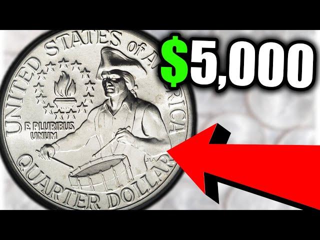 Super RARE 1976 DRUMMER BOY QUARTERS THAT WORTH A LOT of MONEY!!