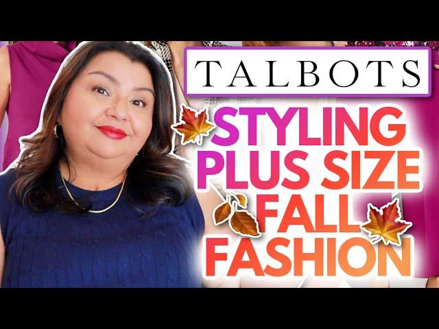 Refresh Your Plus Size Fall 2024 Wardrobe | Talbot’s Fall Try On Haul