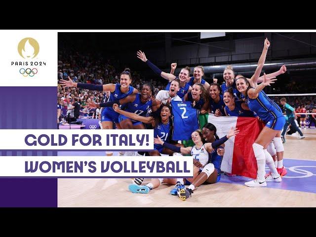 Italy are Olympic Champions!  |  Women's Volleyball Gold Medal Game | #Paris2024 Highlights