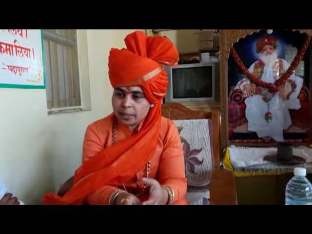 Sadhvi Deva Thakur ji, Vice-President, Rashtriya Hindu Mahasabha