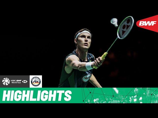 Semifinals clash sees Viktor Axelsen take on Toma Junior Popov