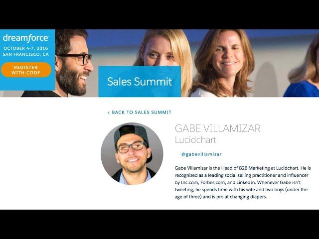 Dreamforce Speaking Session: Top Mistakes Salespeople are Making & How to Fix Them