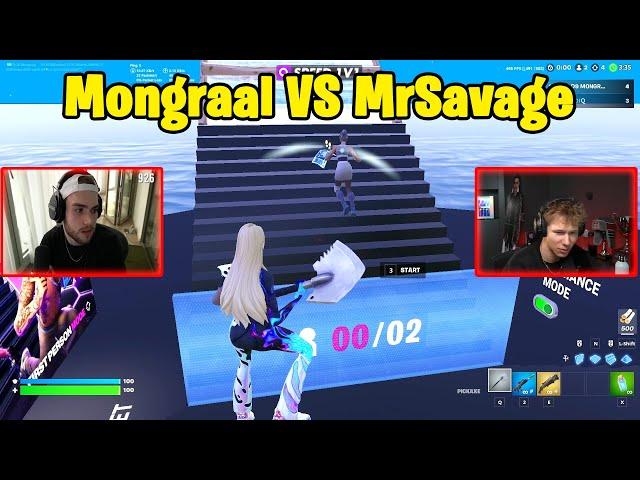 Mongraal & MrSavage Meets Again in 1v1 INSANE Buildfights! #fortnite