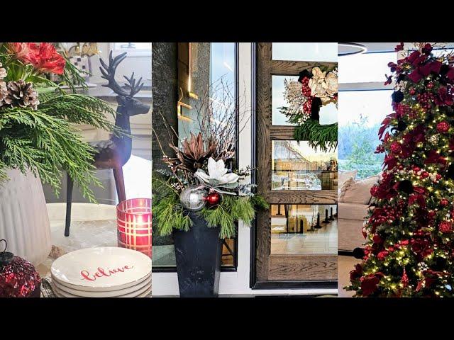 Luxury Holiday Home Tours Beautiful Christmas Decorating Ideas