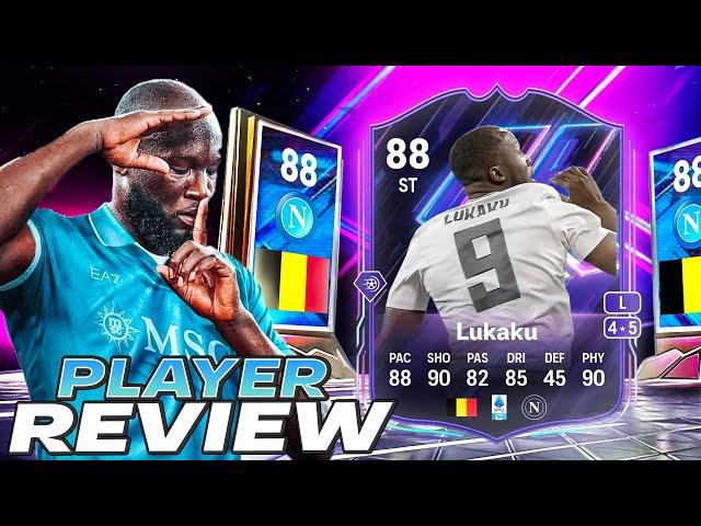 88 FLASHBACK LUKAKU SBC PLAYER REVIEW - EA FC 25 ULTIMATE TEAM