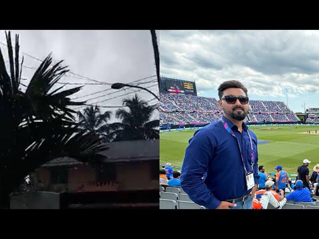 Live - Heavy Rain in Guyana| India in Final ? #t20worldcup