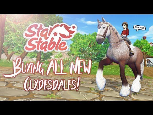 Buying ALL NEW Clydesdales! | Star Stable Updates