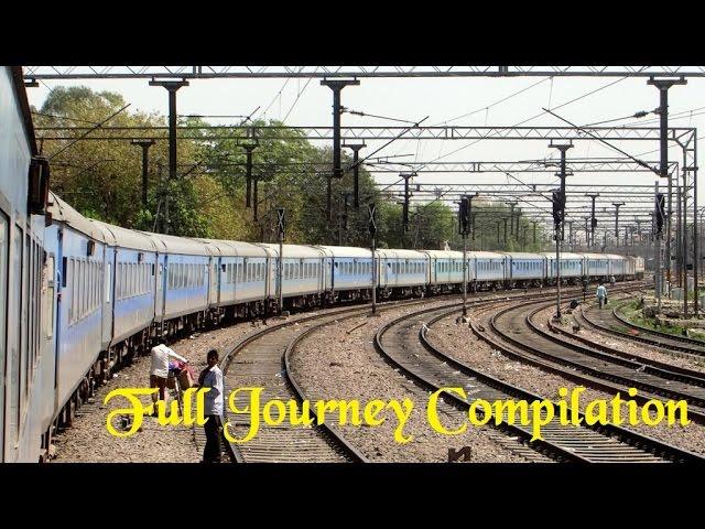 New Delhi Lucknow Swarn Shatabdi Express : Full Journey Compilation