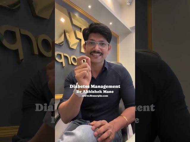 Diabetes Management.. Dr. Abhishek Mane