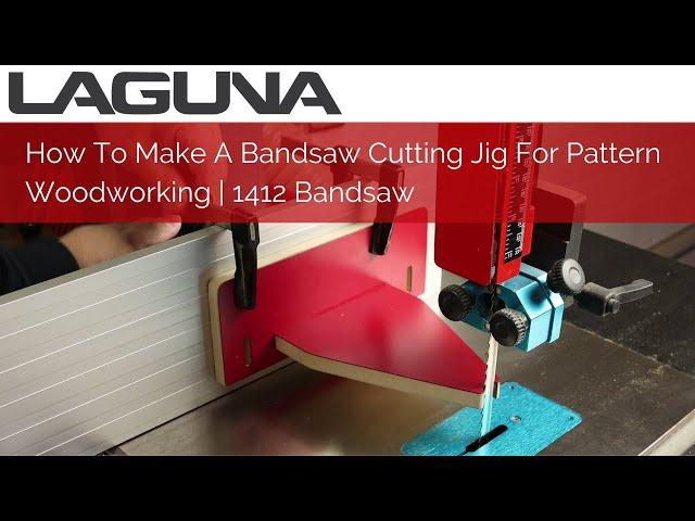 How To Make A Bandsaw Cutting Jig For Pattern Woodworking | 1412 Bandsaw